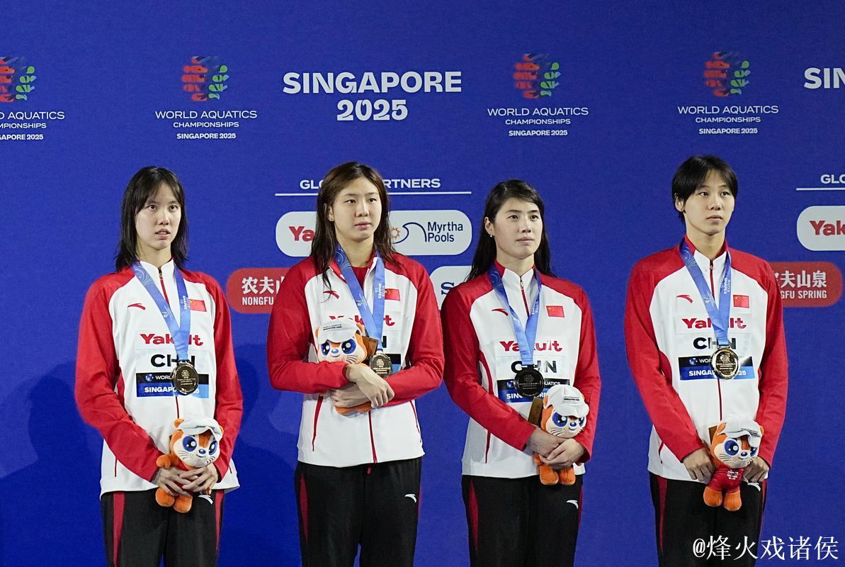 中国女队位列总成绩第四 成功晋级游泳世锦赛4x100米混合接力决赛